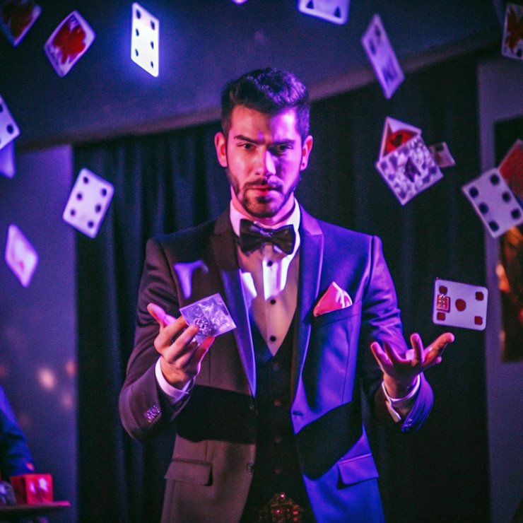 Live dealer studio broadcast with professional casino table setup